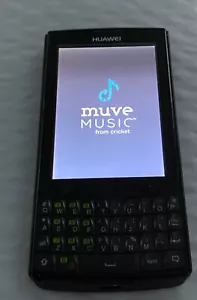 Huawei m660 Ascend Q Cricket cell Phone, no return - Picture 1 of 3