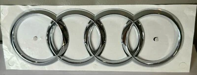NEW OEM AUDI A7 S7 RS7 REAR TRUNK EMBLEM AUDIRINGE #4G8853742A2ZZ OEM - Image 1 of 4