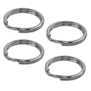 4x Camera Strap Round Split Lug Ring f/ Fuji Lecia Nikon Canon SLR RF Mirrorless - Picture 1 of 3