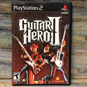 Guitar Hero II (Play Station 2, 2006) NTSC By Redoctane Case Disc & Manual - Picture 1 of 9