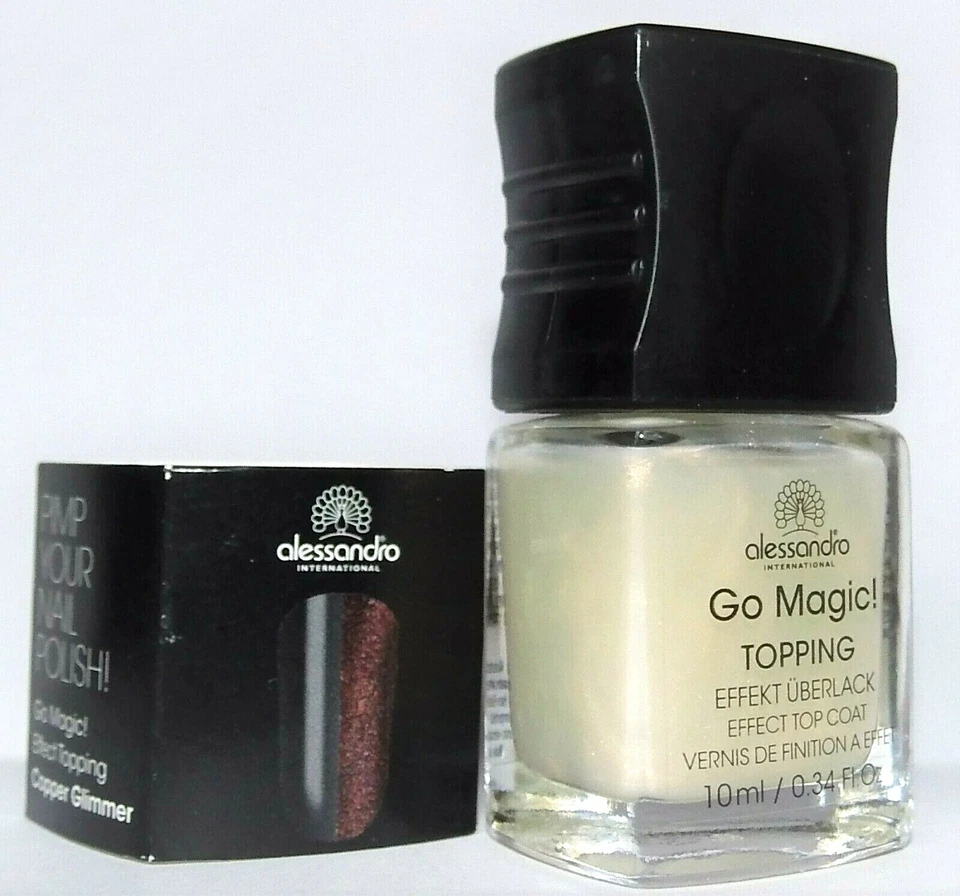 Alessandro Go Magic! Topping Effect Top Coat 10ml New - Bild 1 von 2