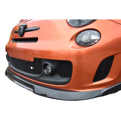 Zunsport Compatível com Fiat Abarth 595 - Conjunto de Grelha Frontal - Acabamento Preto - Imagem 1 de 1