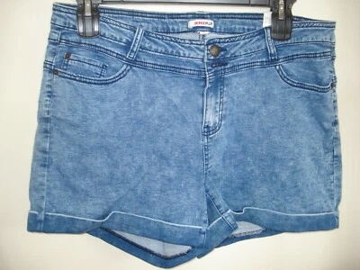 女士青少年大码牛仔短裤,尺寸 20 W Bongo 全新 — 第 1/2 张图片