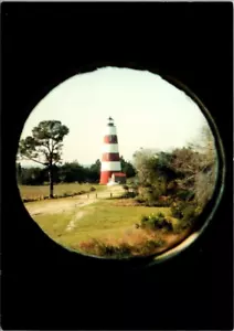 Tarjeta Postal/Tarjeta de Recuerdo Sapelo Island Lighthouse Georgia GA 6x4 VER Atrás - Imagen 1 de 2