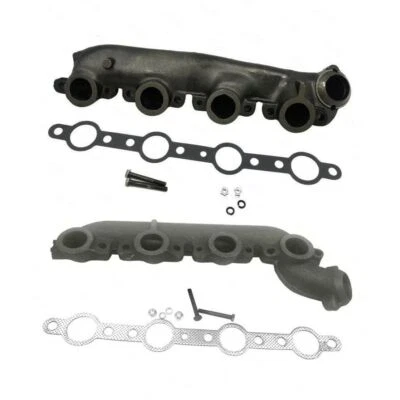 Front Exhaust Manifolds For Ford F-250 F-350 F450 F550 Super Duty 7.3L 1999-2003 - Image 1 of 4