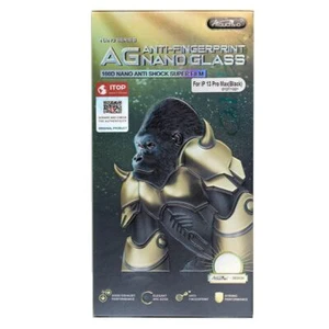Atouchbo King Kong - Anti-Fingerprint Matte Nano Glass - For iPhone 13 Pro Max - Picture 1 of 2