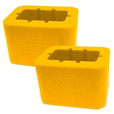Подъемник для ремня безопасности Buckle Booster™ — пуловер с длинным вырезом, желтый - Изображение 1 из 4