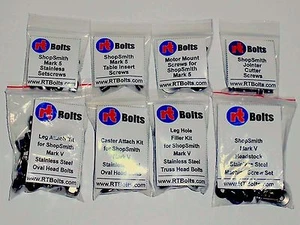Everything Bolts Kit for ShopSmith Mark V Woodworking Machines • Stainless Parts - Picture 1 of 10