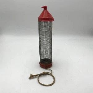 Vintage Live Bait Box Cage Fly Fishing Tube Container for Crickets Insects Lures - Picture 1 of 3