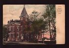Postcard : Iowa - Creston Ia - Lincoln School Building 1907 View