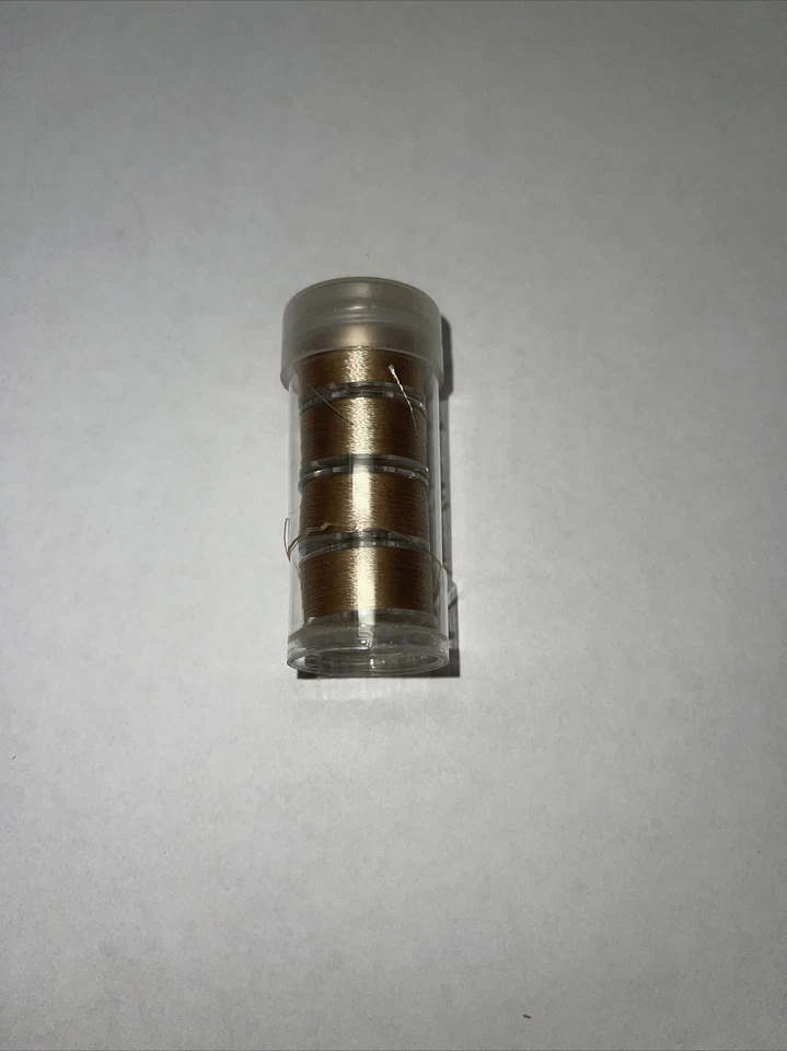 Sulky Prewound Bobbins "A” Style 131yds 4/Pkg-Deep Ecru - Image 1 of 1