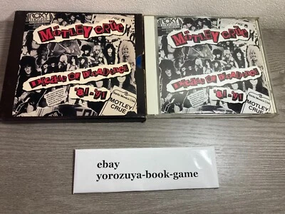 Mötley Crüe – Decade Of Decadence '81-'91 WMC5-429 Japan import Foto 1 de 4