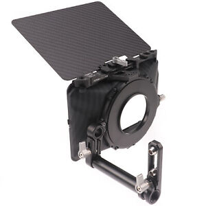 FOTGA Mini Lightweight Matte Box Carbon Fiber Flag for DSLR Mirrorless Camera