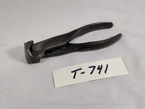 Vintage Utica Tool Co End Nipper / Cutter Pliers 6” Early Triple Diamond (741) - Picture 1 of 11