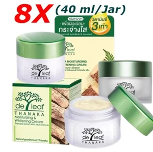 8X Crema blanqueadora hidratante extra De Leaf Thanaka manchas oscuras reduce arrugas - Imagen 1 de 11