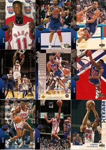 1994-95 UD Upper Deck Basketball New Jersey Nets Complete Team Set w/ SE (18) - Bild 1 von 2