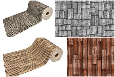 WEICHSCHAUMMATTE METERWARE STEINOPTIK HOLZOPTIK BODENMATTE BADTEPPICH 21 GRÖSSEN - Bild 1 von 4