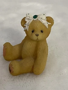 1998 Vintage Enesco Cherished Teddies May Bear Avon Exclusive 516686 Figure - Picture 1 of 6