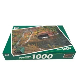 BRAND NEW - RoseArt Prestige 1000 Piece Puzzle, Little Squam Lake, Scenic - Picture 1 of 2