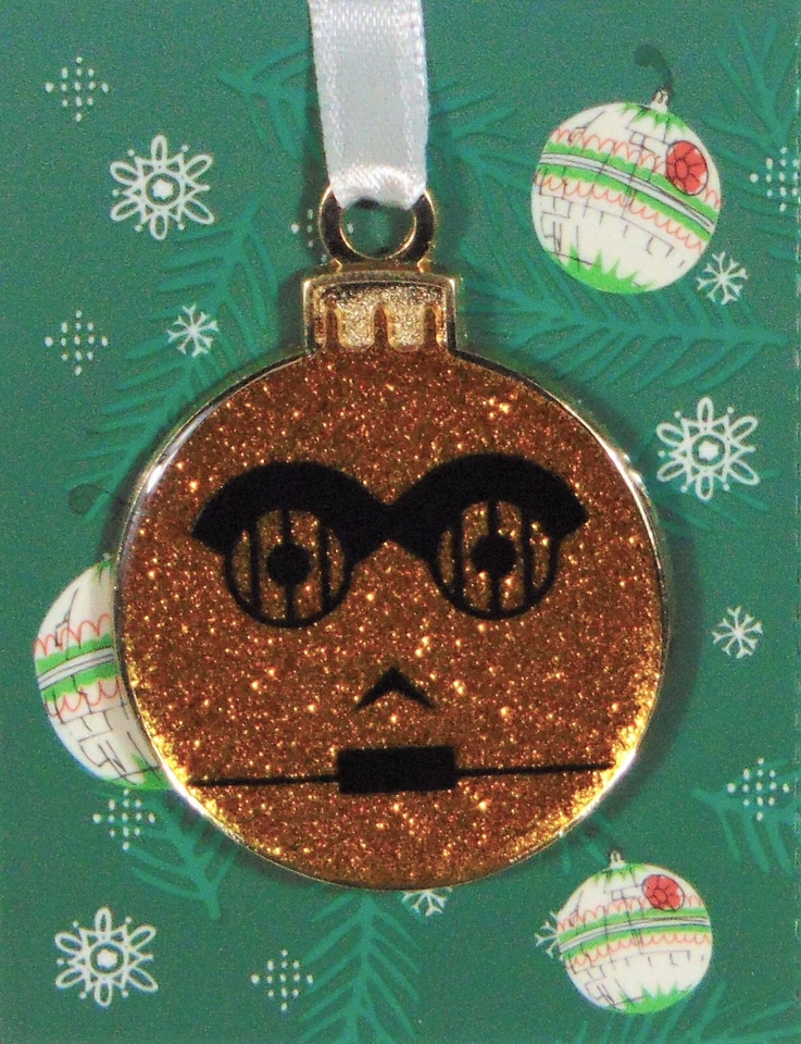 Disney Star Wars Feliz Navidad Vacaciones Droides Adorno C-3PO Prendedor NUEVO LINDO RARO Foto 1 de 1