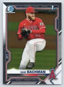 2021 Bowman Chrome Draft #BDC196 Sam Bachman (ref 223239) - Picture 1 of 2