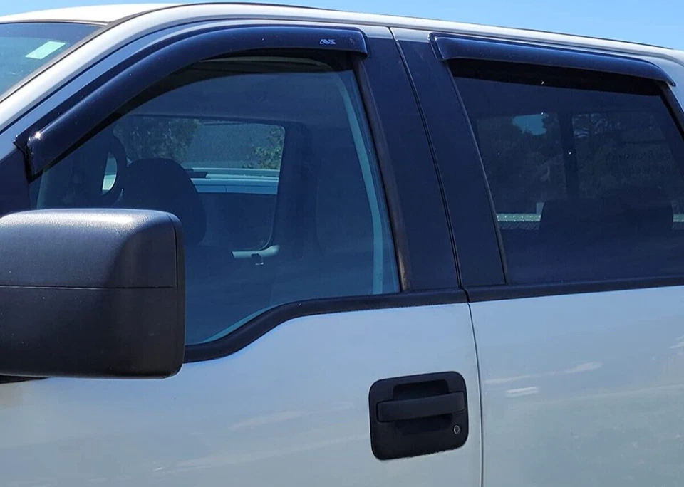 Protectores de lluvia AVS viseras de ventilación pantalla para 04-08 Ford F-150 2006-2008 Lincoln Mark LT Foto 1 de 4