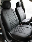 FORD TRANSIT COURIER - Pair of Luxury KNIGHTSBRIDGE LEATHER LOOK Car Seat Covers