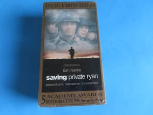 “Saving Private Ryan” w/Tom Hanks & Matt Damon; VHS/Sealed - Picture 1 of 2