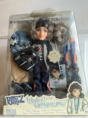 Muñeca Bratz Boyz Koby Wintertime Wonderland 2004 NUEVA EN CAJA MGA Foto 1 de 2