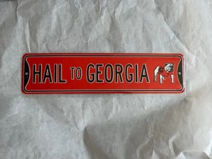 2025 Georgia Bulldogs Bulldog Club Donor Gift Metal Street Sign - Picture 1 of 2