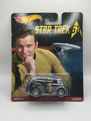 Hot Wheels Star Trek 50 Quick D-Livery Van - 1:64 Diecast Car Real Riders - Image 1 of 4