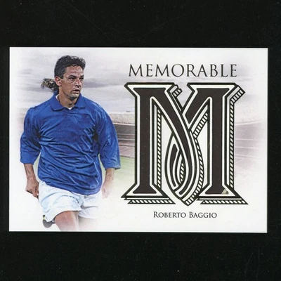Camiseta deportiva Futera 2025 única Roberto Baggio juego memorable 9/20 Italia 5V835 Foto 1 de 2