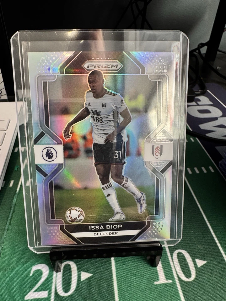 2022-23 Panini Prizm Premier League Silver Prizm Issa Diop #71 - Image 1 of 1