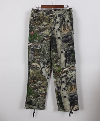 Pantalones Mossy Oak Mujer Pequeños Country Camuflados Carga Caza Exterior Mezcla de Algodón Foto 1 de 4