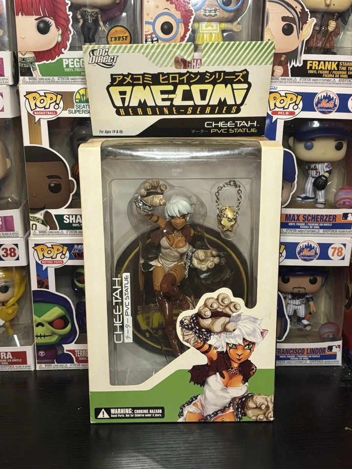 DC Direct Ame-comi Heroine Series Cheetah V.1 Stealth Variant PVC Statue