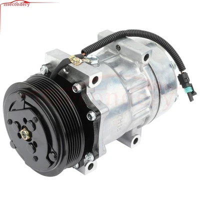 AC Compressor For 1994-1996 Jeep Cherokee 1987-1995 Wrangler 1984-1987 Wagoneer - Image 1 of 4