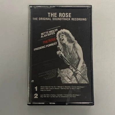 Bette Midler - The Rose - The Original Soundtrack Recording (1979 Cassette) - Image 1 of 4