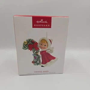 Hallmark 2023 Keepsake Christmas Ornament Vintage Angel Porcelain - Picture 1 of 5