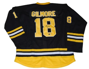 ADAM SANDLER signed (HAPPY GILMORE) Boston hockey jersey BECKETT BAS BV13818 - Picture 1 of 3