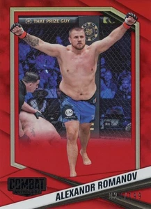 PANINI 2025 COMBAT ANTHOLOGY ALEXANDR ROMANOV #84 20/199 RED PARALLEL CARD - Bild 1 von 2