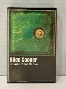 Alice Cooper - Billion Dollar Babies Cassette Tape 1973 WB #M5 2685-Tested-EX! - Picture 1 of 5