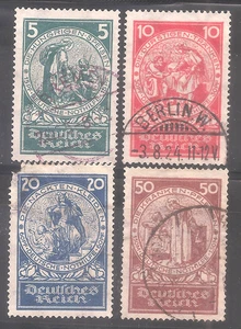 Germany Sc# B8-B11 Used4 CV $80+ gtc11 - Picture 1 of 1