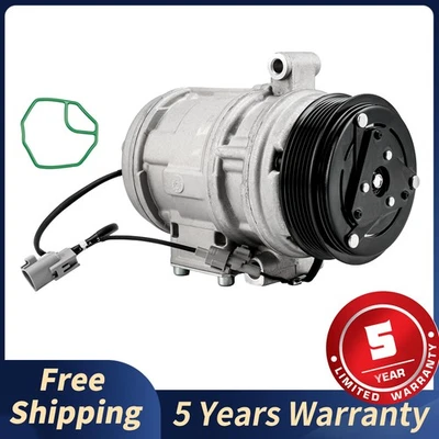 A/C Compressor w/Clutch for Toyota Land Cruiser Lexus LX470 LS400 1995-2007 - Image 1 of 4