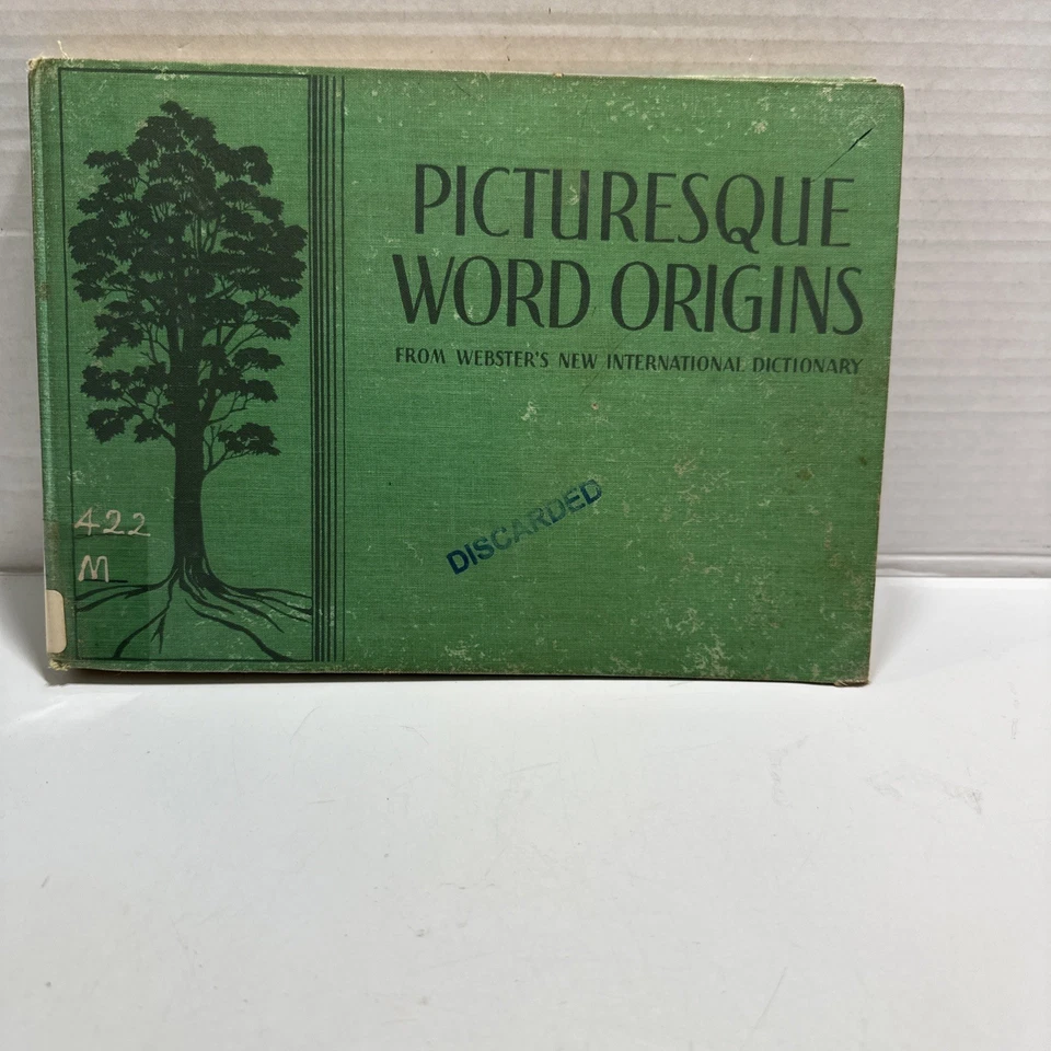 ЖИВОПИСНОЕ ПРОИСХОЖДЕНИЕ СЛОВ Новый Международный Словарь Вебстера 1933 Бывшая Либерия - Изображение 1 из 4