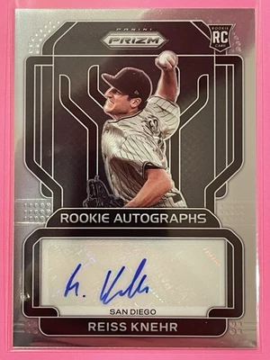 2022 Panini Prizm Reiss Knehr Rookie Auto RC #RA-RK Baseball San Diego Padres - Image 1 of 2