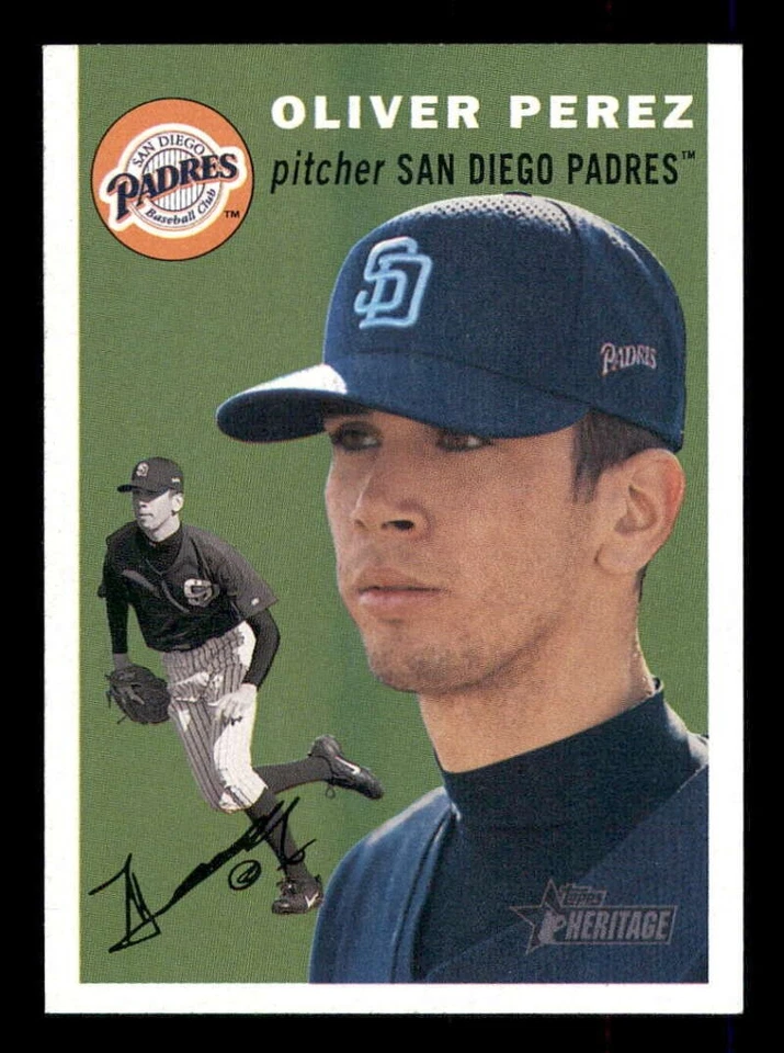 Tarjeta individual de béisbol (base) Topps Heritage 2003 #1-200 (tú eliges)  Foto 1 de 1