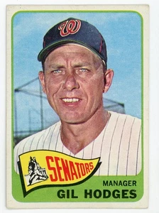 1965 Topps Gil Hodges #99 Senators Vg-Ex - Picture 1 of 1