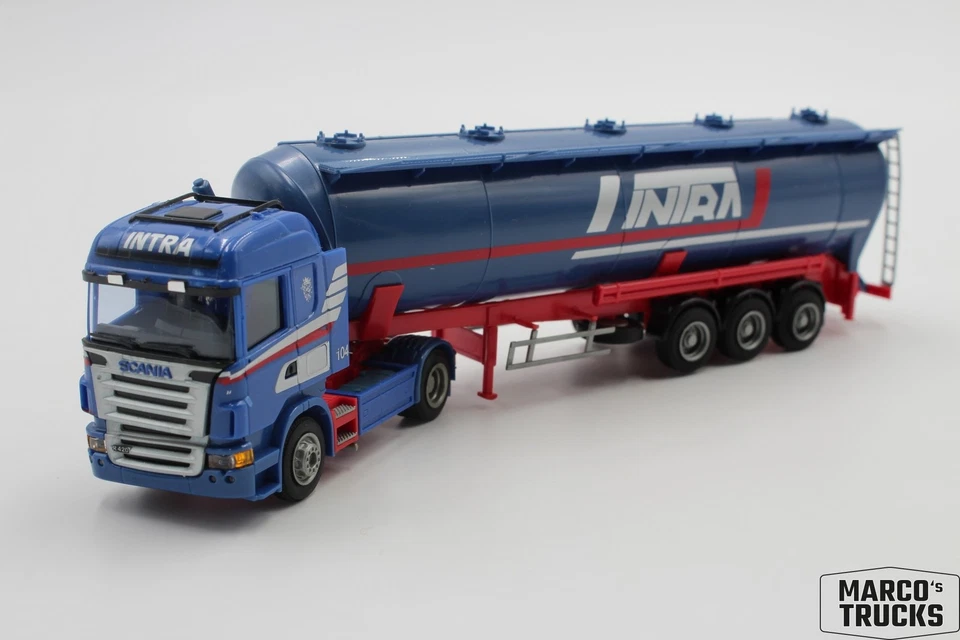 AWM Scania R420 silo semi-trailer truck "Intra" Poland 1:87 /AW3173 - Image 1 of 1