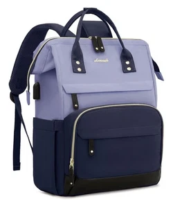 Women's Laptop Backpack Fits 15.6 Inch Computer, Travel Backpacks with USB  - Picture 1 of 6