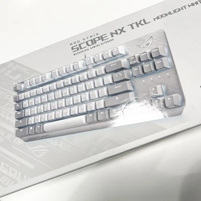 ASUS ROG Strix Scope NX TKL Gaming Keyboard White Unused - Image 1 of 4